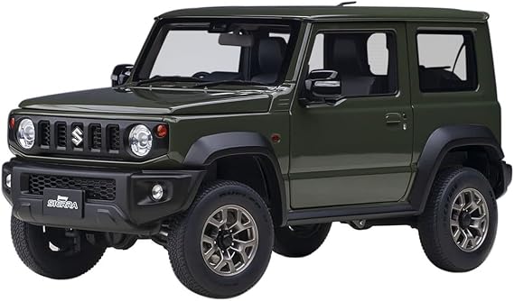 AUTOart 1/18 Suzuki Jimny Sierra JB74 Moss Green, Finished Product 78509