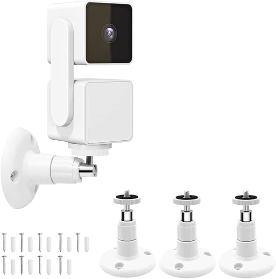 360 Swivel Wyze Bracket, Wall Mount for Wyze Cam Pan V3 and Wyze Cam V4/V3