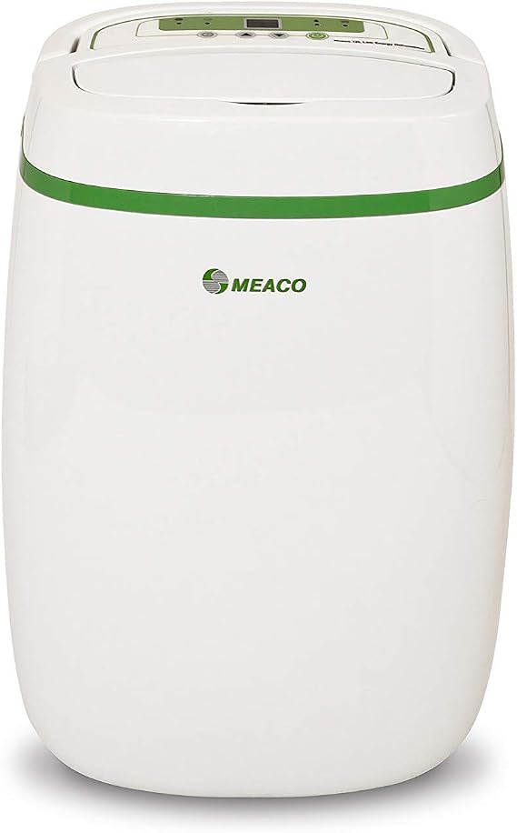 Meaco 12L/Day Low Energy Dehumidifier for home With Air Purifier Hepa Filter, Timer Function, for Damp and Condensation Mould Removal Laundry Drying Exclusive 12 Litre