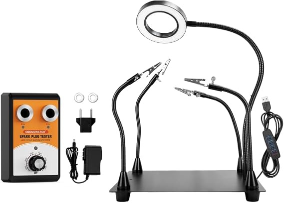 PCB Helping Hands Soldering Station+Spark Plug Tester