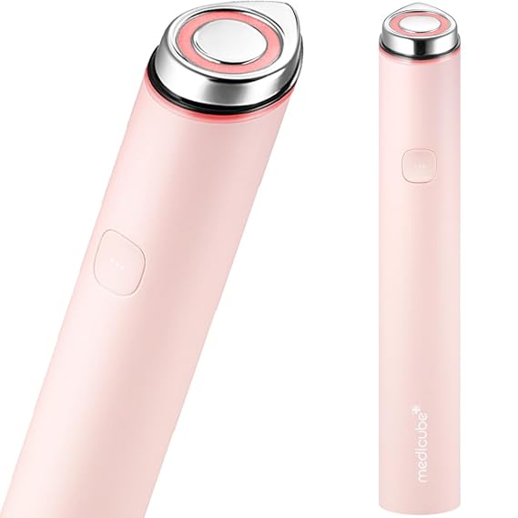 medicube Mini Booster Pro Pink | Affordable At-Home Facial Device for Beginners - Portable Glow Booster for Glass Skin, Boosting Skin Care Absorption, Skincare for Teens, Korean Skin Care