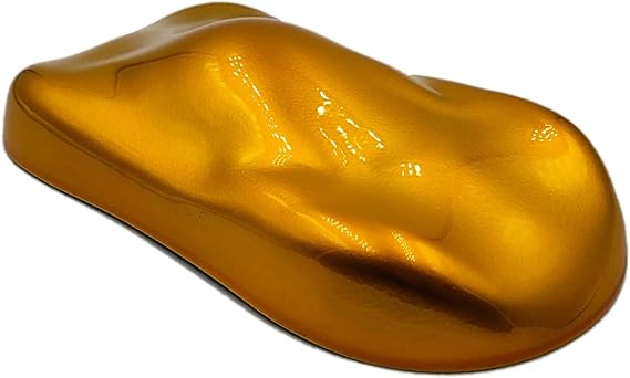 Powder Coating | Candy Yellow | 1 lb Paint | Powder Coating for Metal | KL8022U