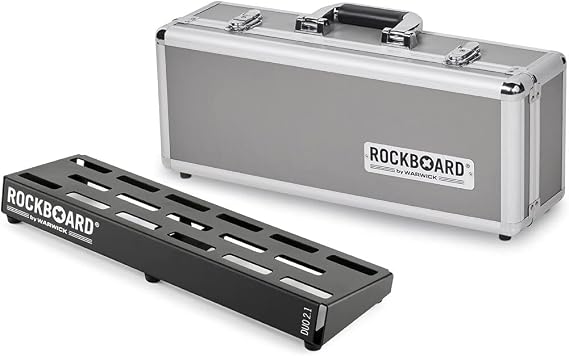RockBoard DUO 2.1 Pedalboard with Flight Case