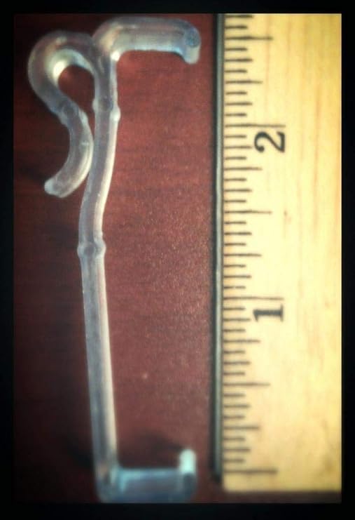 12 Pack of 2.5 Inch Valance Clips