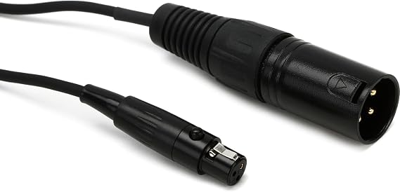 AUDIX CBLM25 Mini XLR Female to XLR Male Cable - 25 Foot Black