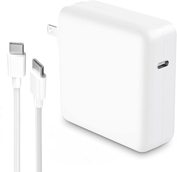70W USB C Charger Power Adapter for MacBook Pro Air 13/14/15/16Inch, M1 M2 M3 M4 M5, for MacBook 12 Inch/ipad pro, Included USB-C to USBC Charge Cable (6.6ft/2m)