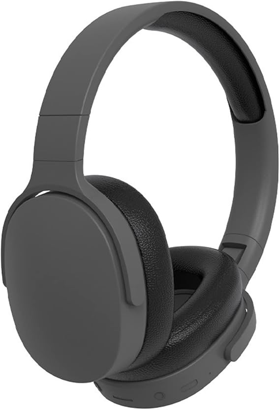 Wireless Bluetooth Headphones,HiFi Foldable Intelligent Noise Reduction Adjustable Wireless Headset with Microphone,Bluetooth-compatible 5.1 Stereo Over Ear Headphone for Sports Travel (Black)