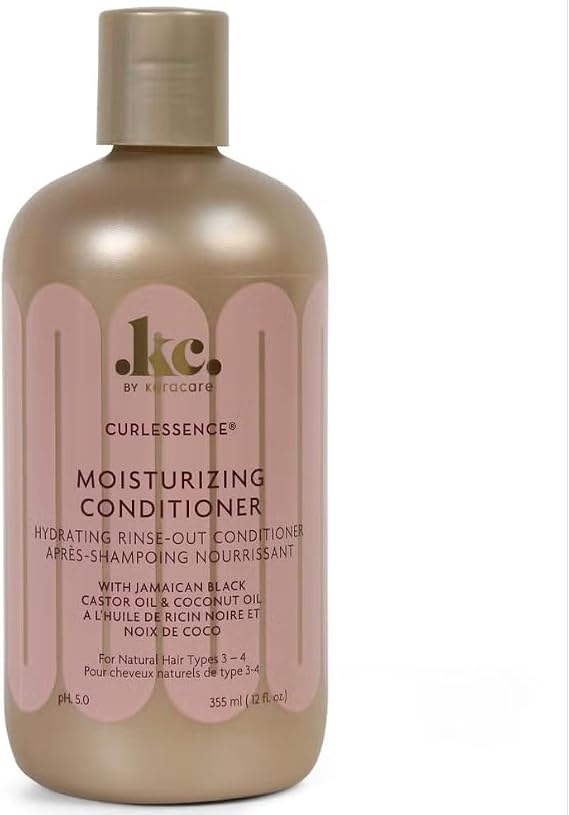 KeraCare Curl Essence Moisturizing Conditioner- Detangles & Softens Curly & Coily Hair 12oz