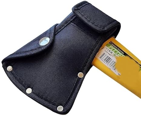 Hatchet Head Sheath Holster, Black Axe Sheath Cover with Snap Fit for Fiskars X7,Lexivon V14 Camping Hatchets, Husky 1.25 lb, Harbor Freight 1.25 lb,Cold Steel Throwers and More