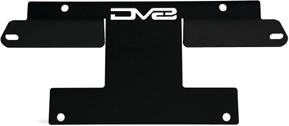 DV8 Front License Plate Bracket for 2021-2026 Ford Bronco No Drill Mount