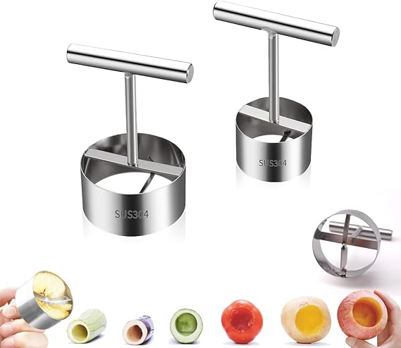 Vegetable & Fruit Corer, Veggie Corer Fruit Core Remover Kitchen Tool