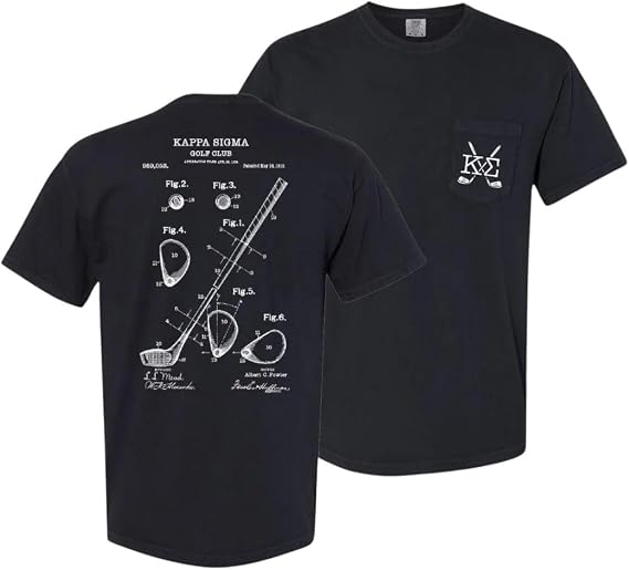 Kappa Sig Comfort Colors Club Components Short Sleeve Tee
