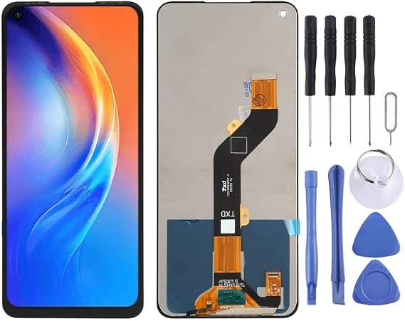 TFT LCD Screen for Tecno Spark 6 KE7 with Digitizer Full Assembly
