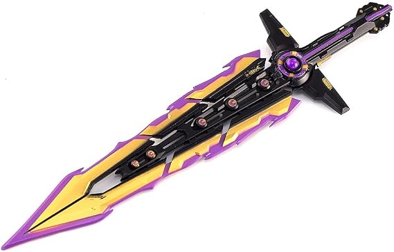 Superbuybox Valorant Blade of Chaos Metal Martial Arts Knife, Game Collection, Desk Room Decoration, Backpack Pendant Gift