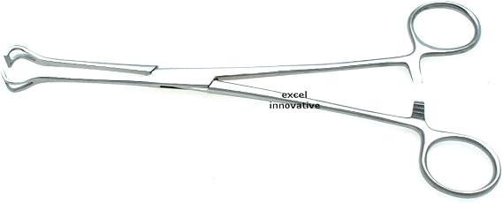 Babcock Tissue Forceps With Ratchet Lock (Multiple Size Options) | Medixplus (6.25" Length - Jaws 9mm Wide)