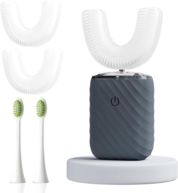 Ultrasonic Automatic Electric Toothbrush for Adults- U Shaped