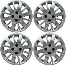 Premium Hubcap Set Fits Chevrolet Cobalt 2009-2010, 15-inch Replacement (4 Pack)