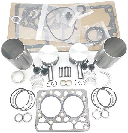 Z482 Engine Overhaul Rebuild Kit with Liner for Kubota T1600H Tractor