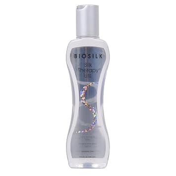 BioSilk Silk Therapy Lite, Leave-In Reconstructing Treatment To Smooth Fine & Thin Hair, Sulfate, Paraben & Cruelty-Free, 5.64 Oz
