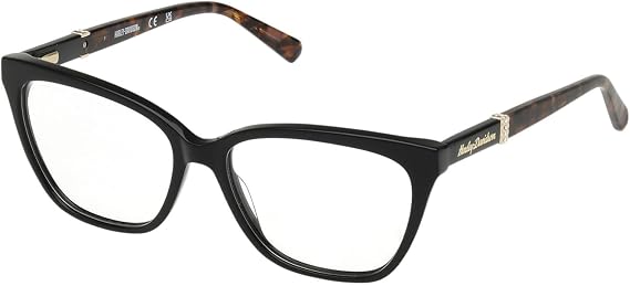 Harley-Davidson Eyeglasses HD 50059 001 Shiny Black/Dark Havana 54mm
