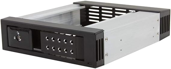 iStarUSA Group 1x5.25" Bay SAS/SATA 6.0 Gb/s Trayless Hot-Swap (BPN-DE110SS-BLACK)