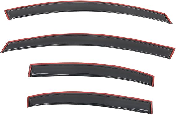 Slim in-Channel Style Acrylic Window Visors for 2006-2011 Honda Civic Sedan