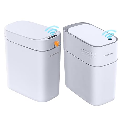 funest USB Model + Battery Model,2 x 3.5 Gallon Motion Sensor Bathroom Trash Can