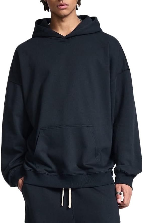 Mens Oversized Hoodies Unisex Cotton Baggy Hoodie Streetwear Hooded Sweatshirt for Teens