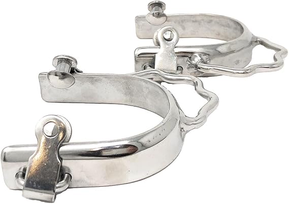 Youth Stainless Steel Bumper Spurs