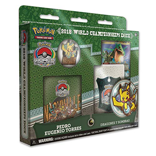 Pokemon TCG: 2018 World Championships Deck, Rayquaza GX, Dragones Y Sombras, Pedro Eugenio Torres