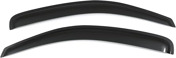 Black Wind Deflectors for Toyota Hilux Vigo Single Cab 05-11