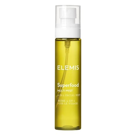 ELEMIS Superfood Multi Mist; Priming, Toning, and Setting Facial Spray, 3.3 Fl Oz | Superfood multi-mist; priming, toning, and setting facial spray. Refreshing spray to set makeup and hydrate.