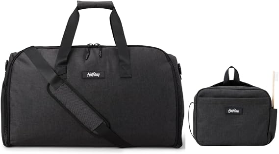 Garment Duffel Bag 45L, Shadow and Sidecar Toiletry Kit, Shadow