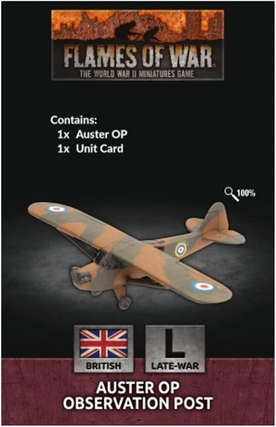 Flames of War Late War: British Auster Observation Post (BR951)