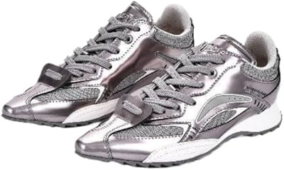 Sneakerina Ballet Sneakers for Women Pointed Toe Lace-up Cute Y2K Lolita Kawaii Elegant Dressy Fashion Trendy Good Looking Gifts for Daughter Back to School Sports Spring Summer Fall Outdoors