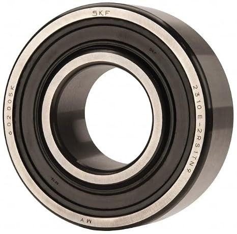 SKF 2310E-2RS1TN9 110 MM OD, 14, 300 LB Dynamic Load Capacity, 4, 40 MM OAW 2 Row, 500 LB Static Load Capacity, SELF-ALIGNING Ball Bearing: 50 BORE Dia