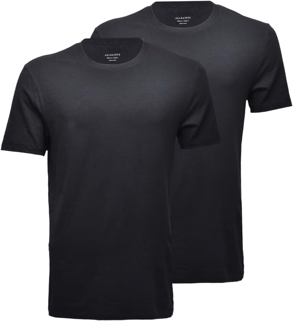Mens Standard 2pk Organic Cotton Crew Neck Tee