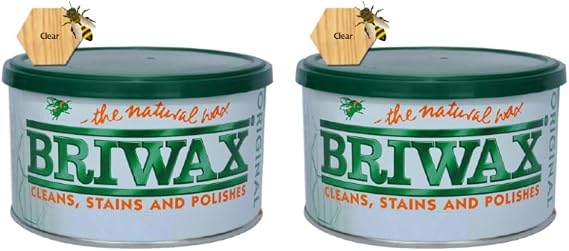 Briwax Furniture Wax Polish - Clear (2.UNITS)