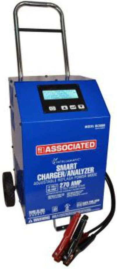 Associated Equipment Battery Charger, Output 10.8V, Input 12.2A, Automatic/Manual: Manual IBC6008-1 Each