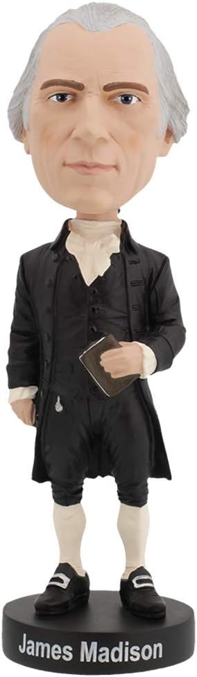 Royal Bobbles James Madison Collectible Bobblehead Statue