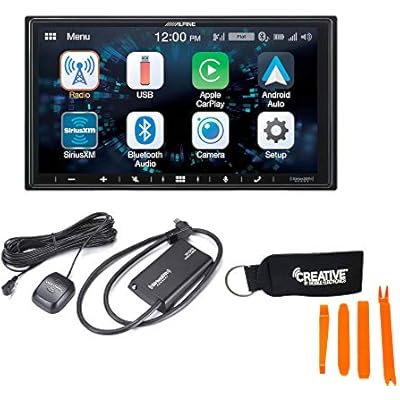 Alpine iLX-W650 Compatible with CarPlay & Android Auto - Includes SXV300V1 Sirius XM Tuner