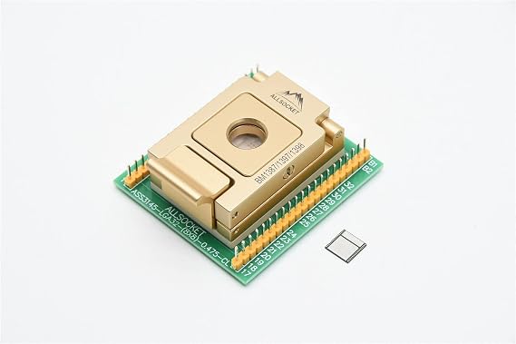 LGA32 Adapter LGA32 Burn-in Socket for BM1387/BM1397/BM1398 Chip LGA32 Testing Socket, Golden BM1387/1397/1398 burn-in adapter