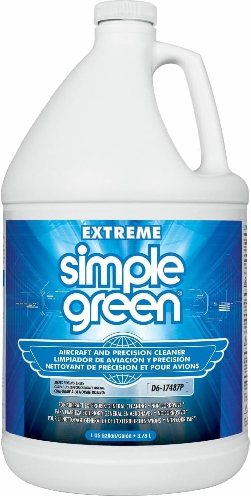 Simple Green EXTREME AIRCRAFT AND PRECISION EQUIPMENT CLEANER, 1 GAL, BOTTLE, 4/CARTON