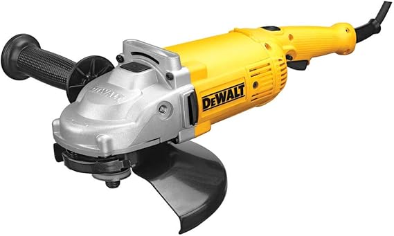 DEWALT Angle Grinder, 9-Inch, 6,500 RPM, 4.0-HP (DWE4519), Yellow
