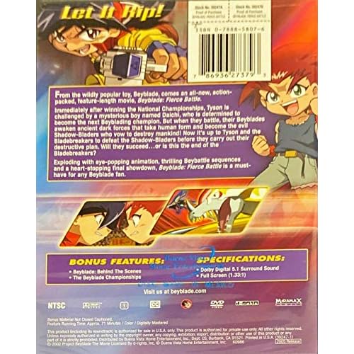 Buena Vista Home Video Beyblade: Fierce Battle