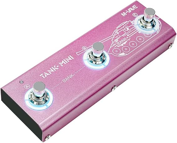 M-Vave Tank Mini - Guitar-Multi-Effekte 21 Presets USB BT