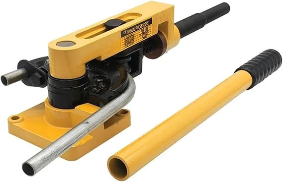 Metal Bender Manual Pipe Bender, Hydraulic Tools 0.8-2.0mm Thickness Hand "U" Tube Bending Machine, Iron/Steel/Copper/Aluminum SWG-25