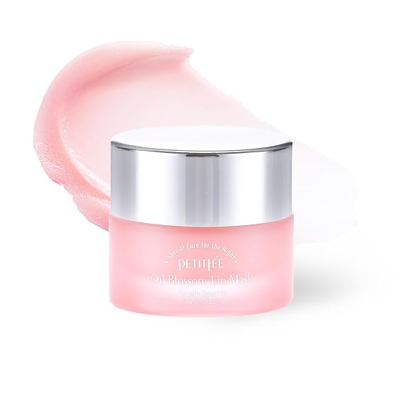 Sleeping Lip Mask Camelia Seed Oil 0.53 Oz. | Day & Night Repairing Balm, Overnight Lip Mask, Lip Treatment for Dull & Dry Lips, Deep Nourishing with Vitamin E, 5 Phyto Oil Complex