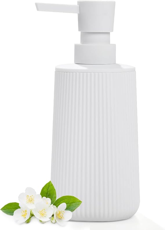 Modern Soap Dispenser White Washing Up Liquid Dispenser Bathroom Soap Dispenser