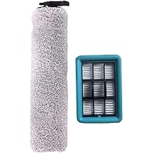2 Pack Replacement Roller brush Filter Fits for BISSELL HF2/3845N/3831 Vacuum Cleaner Accessory reusable 1*Roller Brush,1*Filter